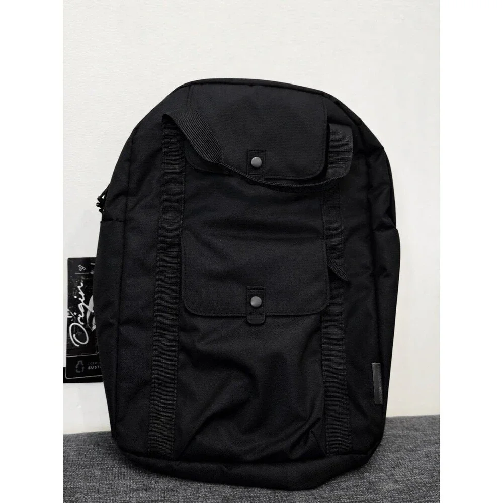 Travelon Origin Anti-Theft Daypack Black Men's Everyday Backpack - Sleek Bag